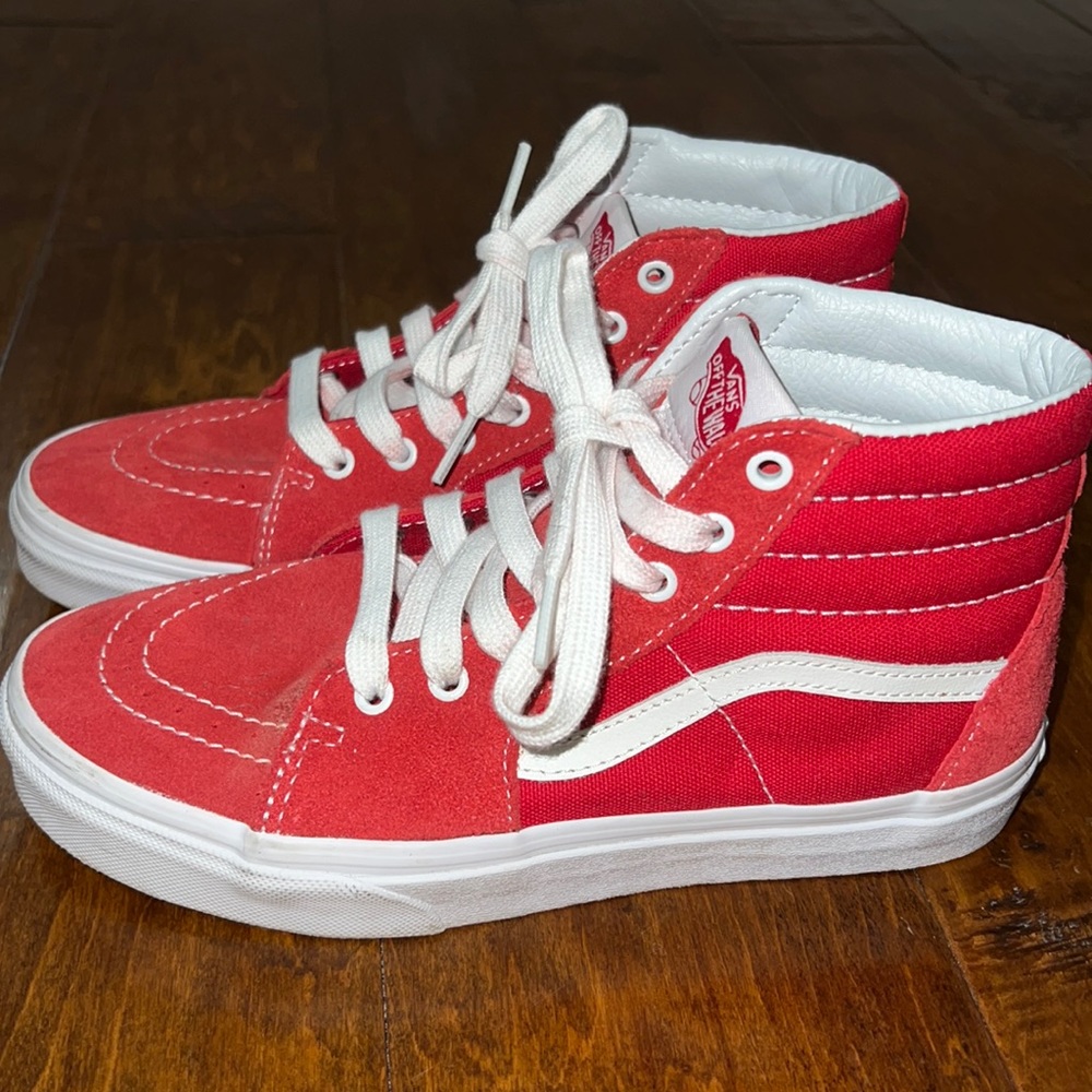 Red vans never used at all.